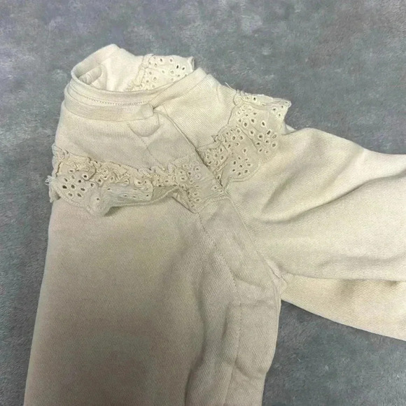 H&M - Organic Cotton cross body long sleeve sweater. Size 9 months - Picture 4 of 4